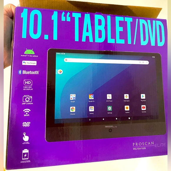 Proscan 10.1 Tablet / DVD - Picture 1 of 6